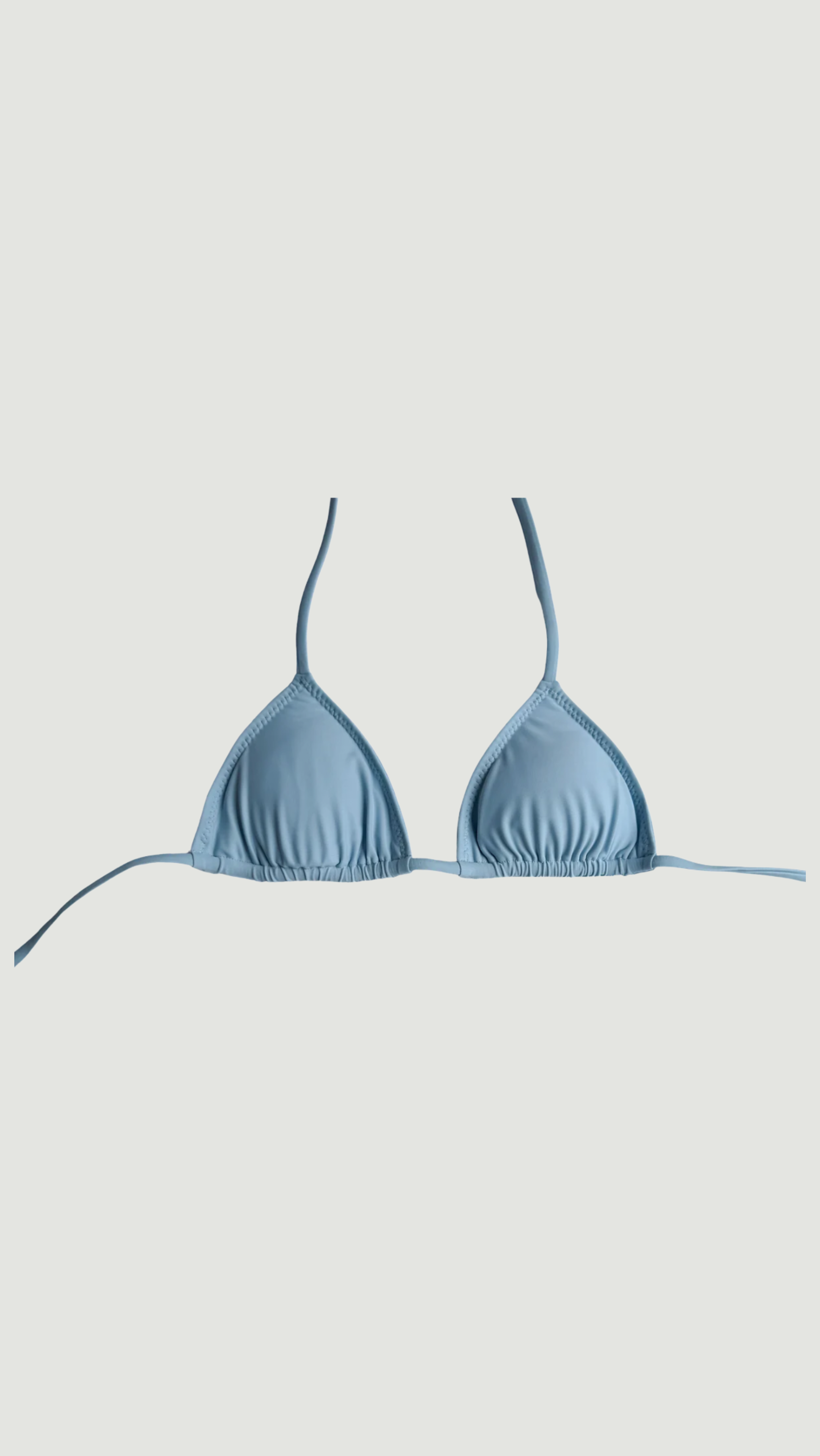 the bloom top - powder blue