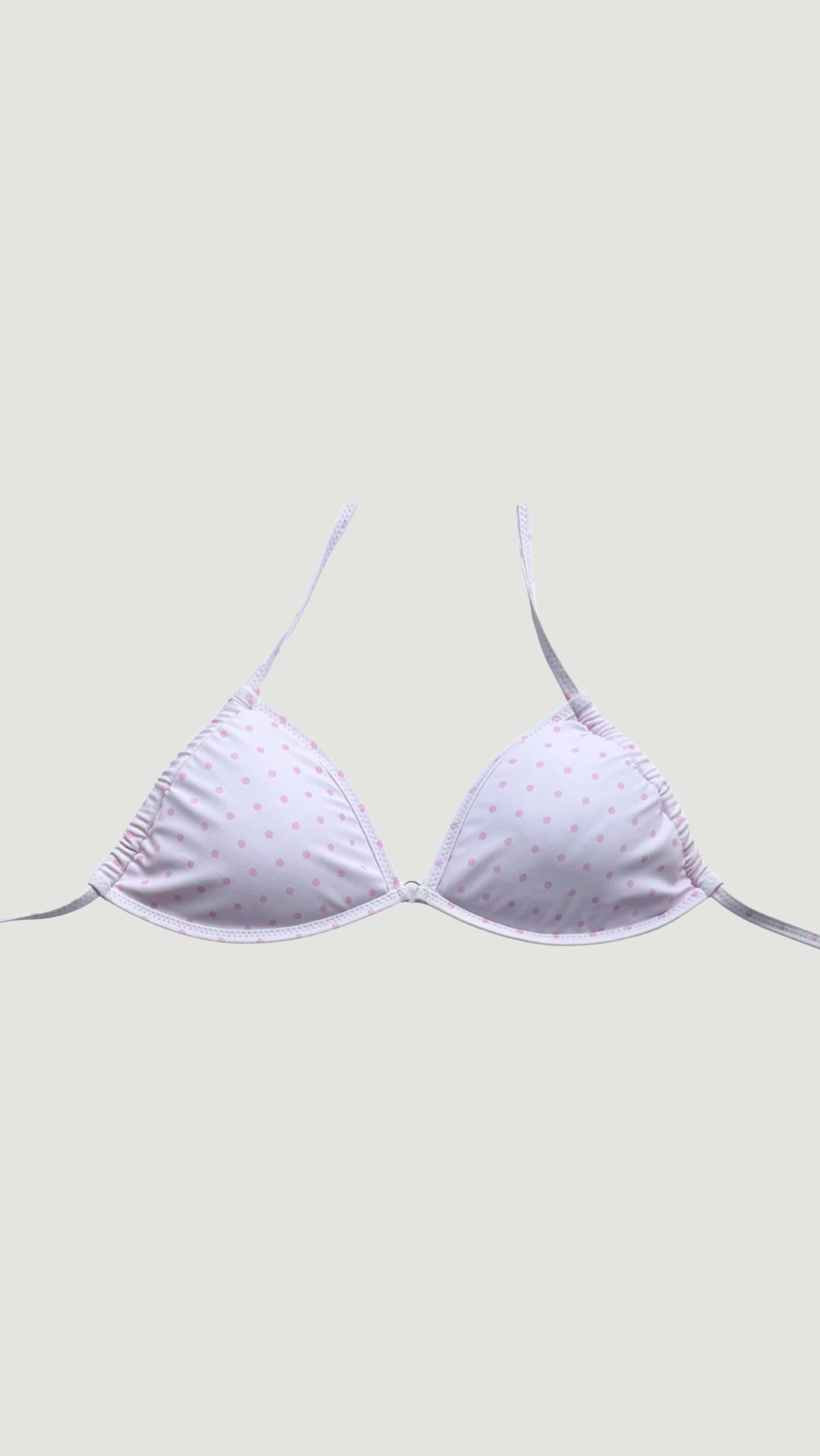 the flora top - polka blush