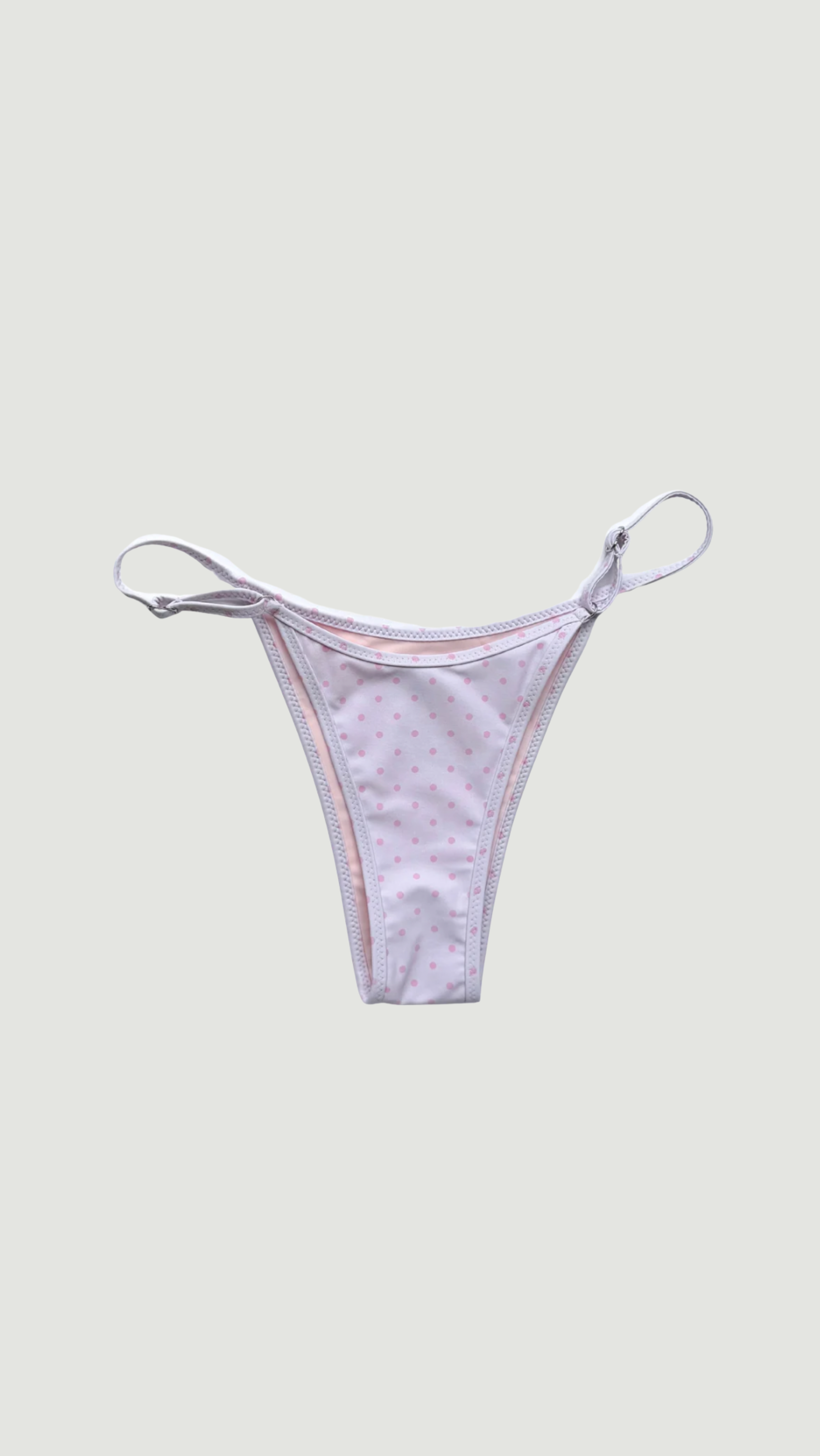 the flora bottom - polka blush