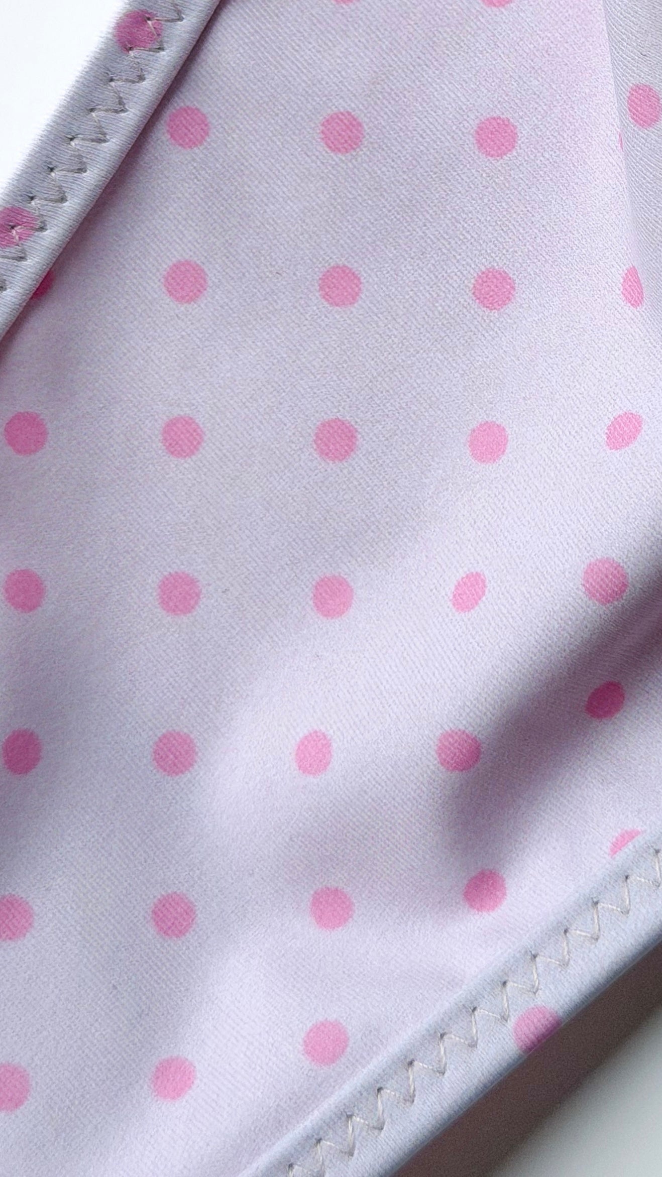 the flora top - polka blush
